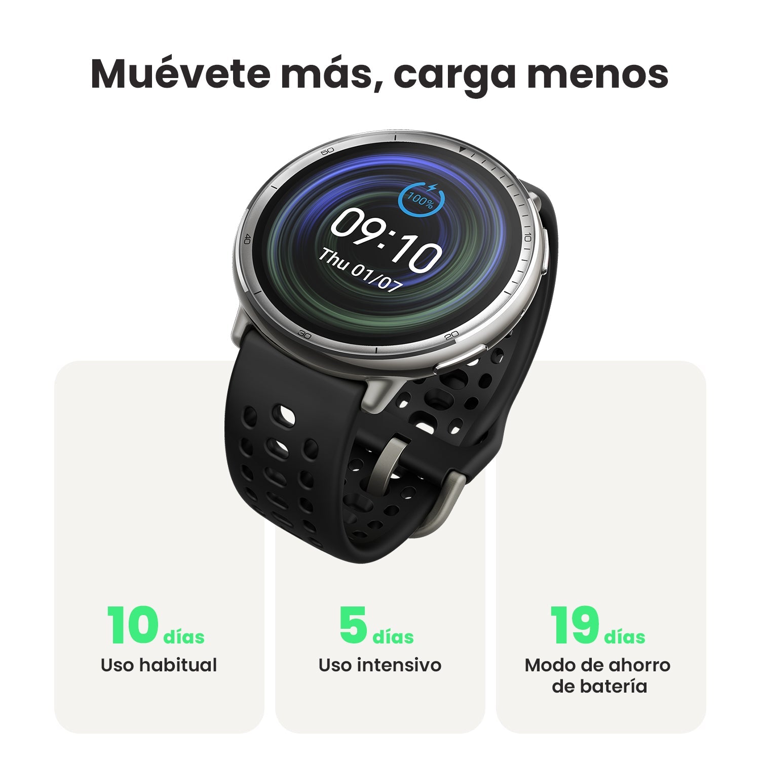 Reloj inteligente Active 2 con pantalla AMOLED y NFC