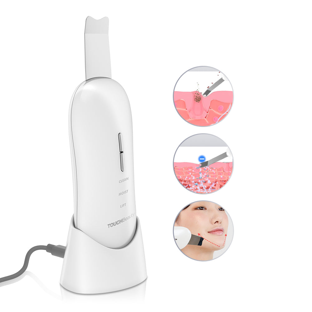 Dispositivo de Exfoliación Ultrasónica TouchBeauty TB-1887 con Vibración de 35kHz