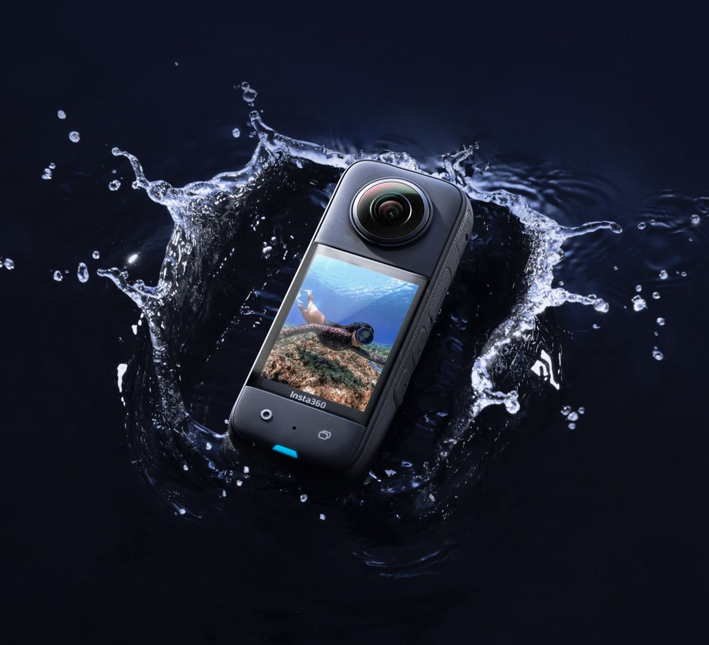 Insta360 X3 Cámara de Acción 360°: Vídeo 5.7K, Fotos 72MP, Estabilización Avanzada