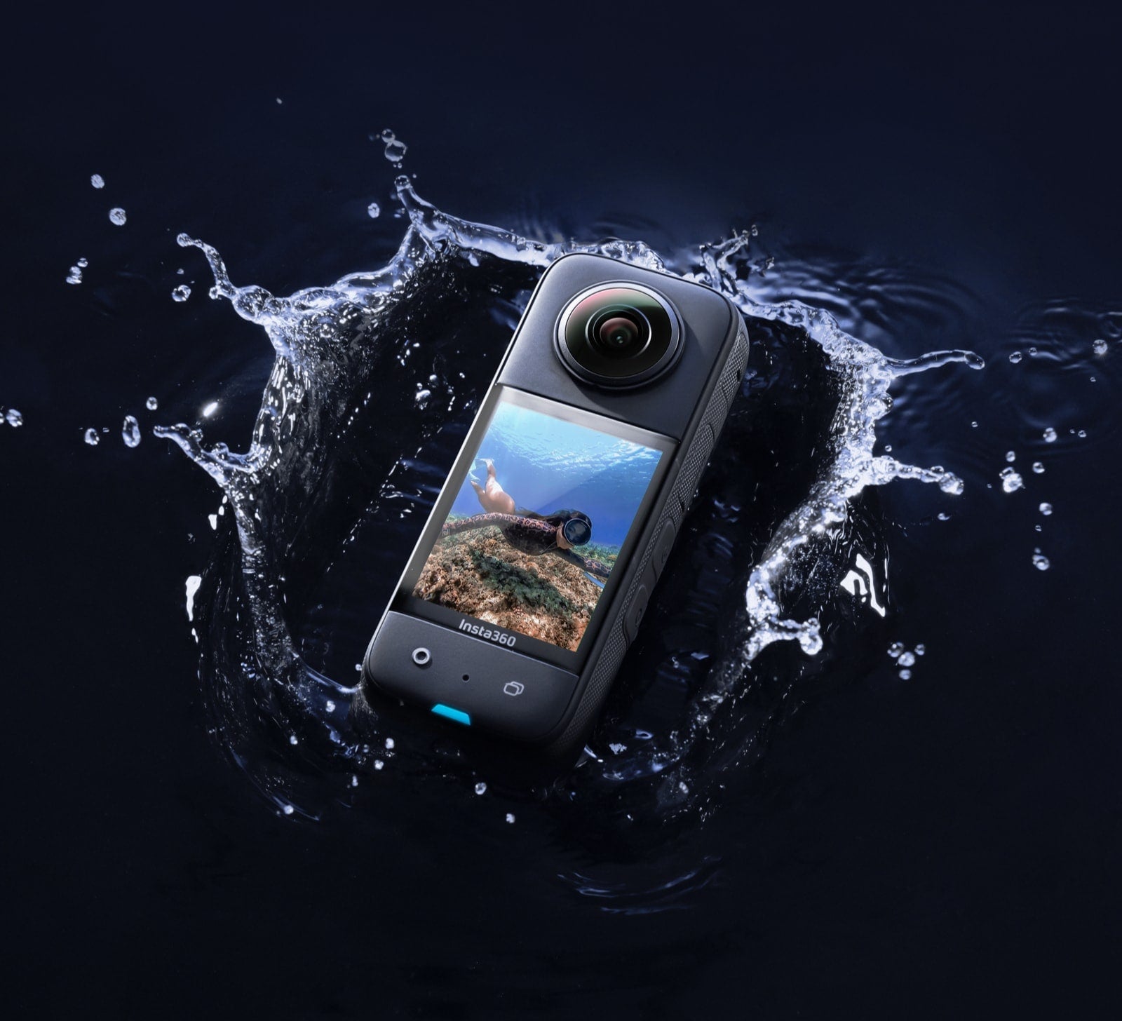 Insta360 X3 Cámara de Acción 360°: Vídeo 5.7K, Fotos 72MP, Estabilización Avanzada