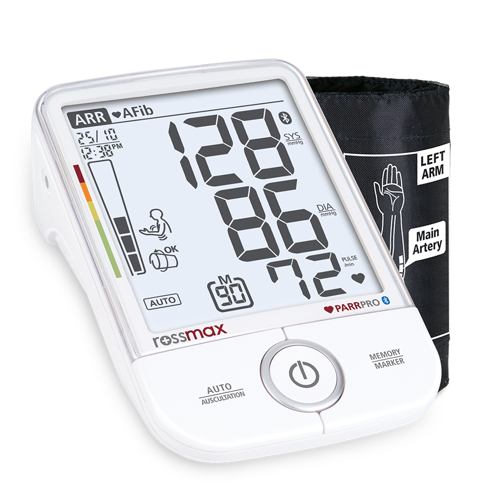 X9 BT - “PARR PRO” Professional Bluetooth Blood Pressure Monitor