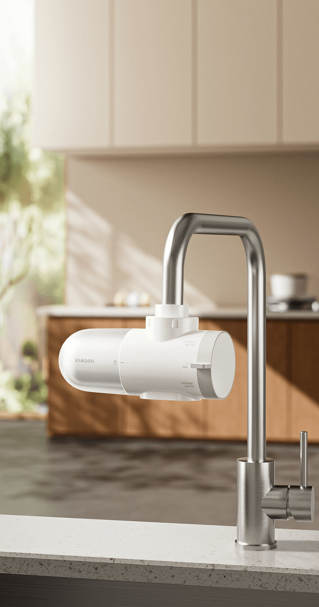 Purificador de Agua Xiaomi Grifo: Filtración 5 Etapas, Elimina Cloro, Fácil Instalar