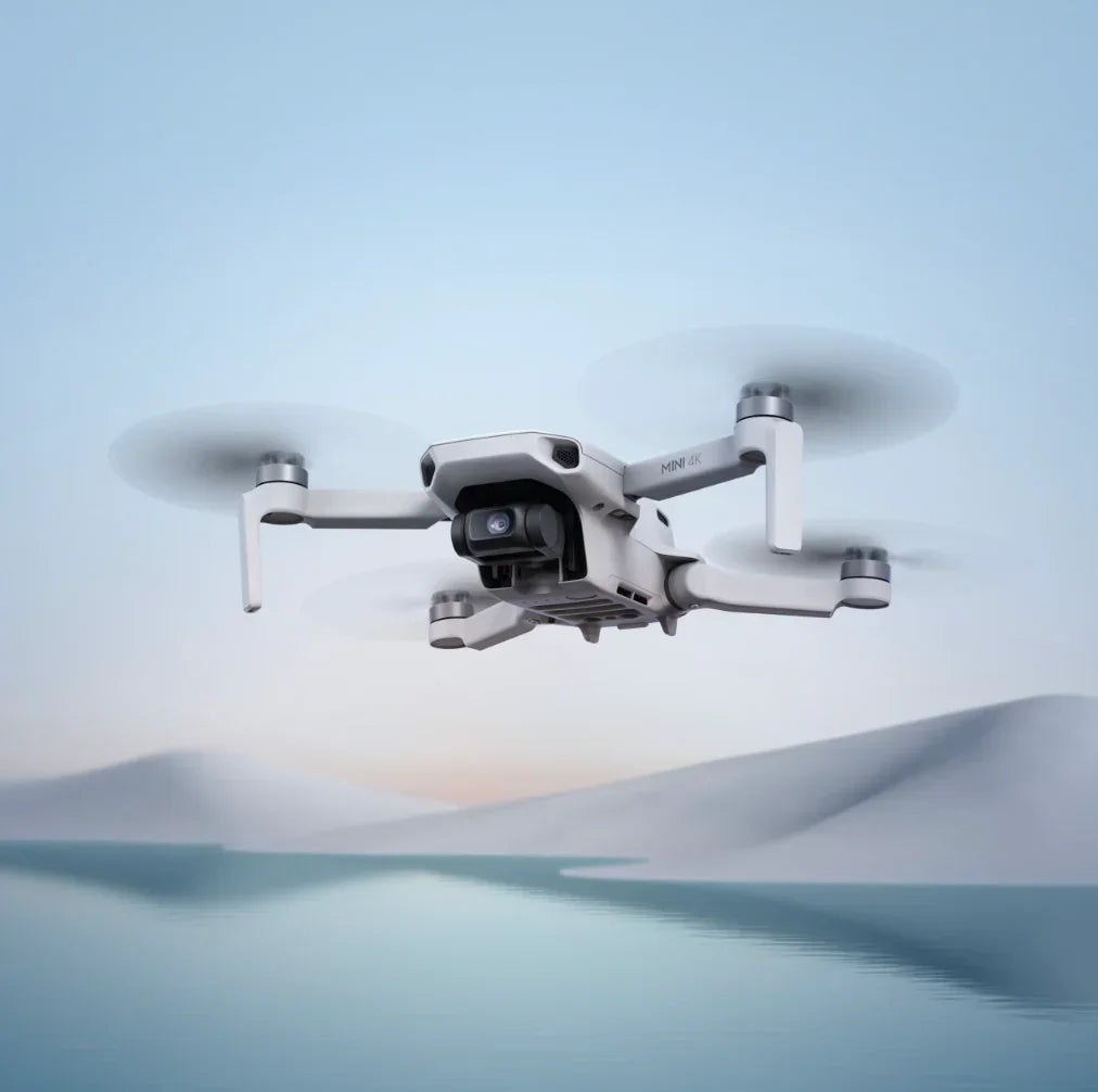 DJI Mini 4K Drone Vista Lateral Camara Gimbal - Mall ZOFRI Iquique