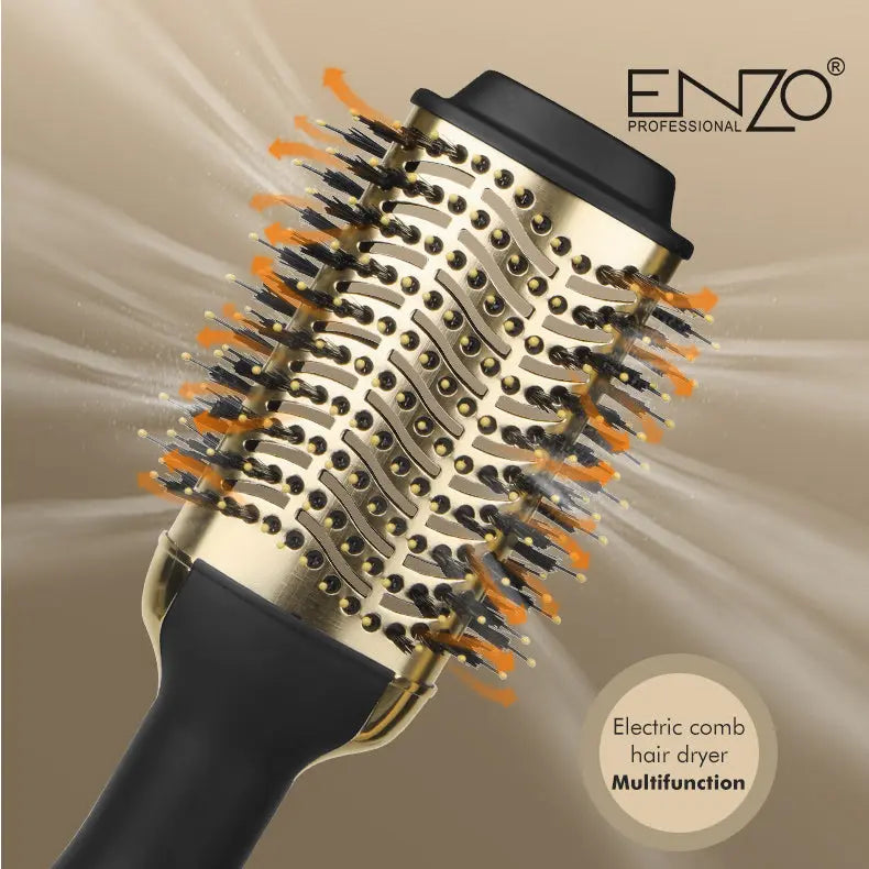 ENZO EN-4116 Cepillo Alisador Resultado Cabello - Krishna Iquique ZOFRI