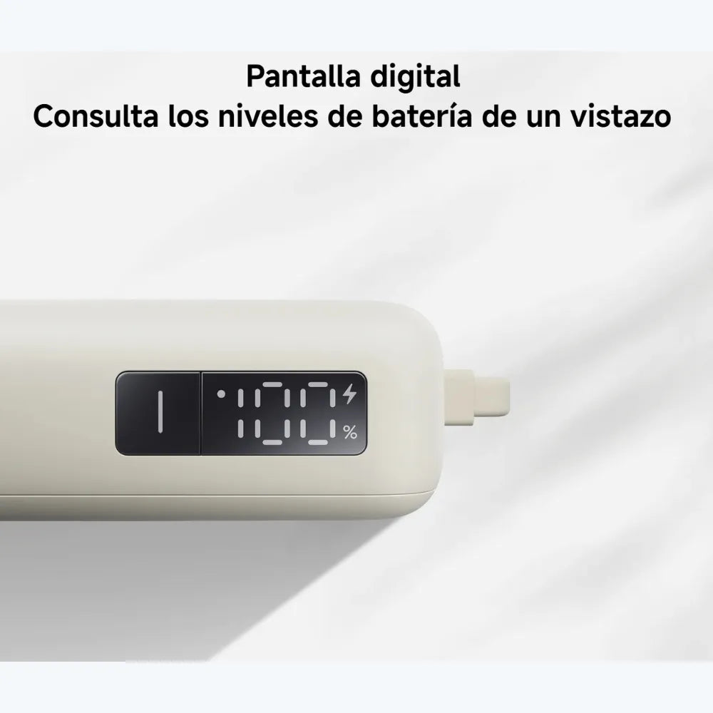 Xiaomi Power Bank 10000mAh 67W con Cable Integrado y Pantalla