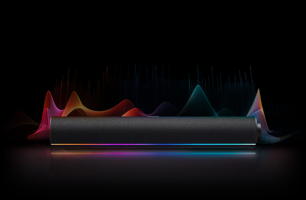 Altavoz Escritorio Xiaomi Estéreo Dual, RGB, Múltiples Modos, Sonido Envolvente