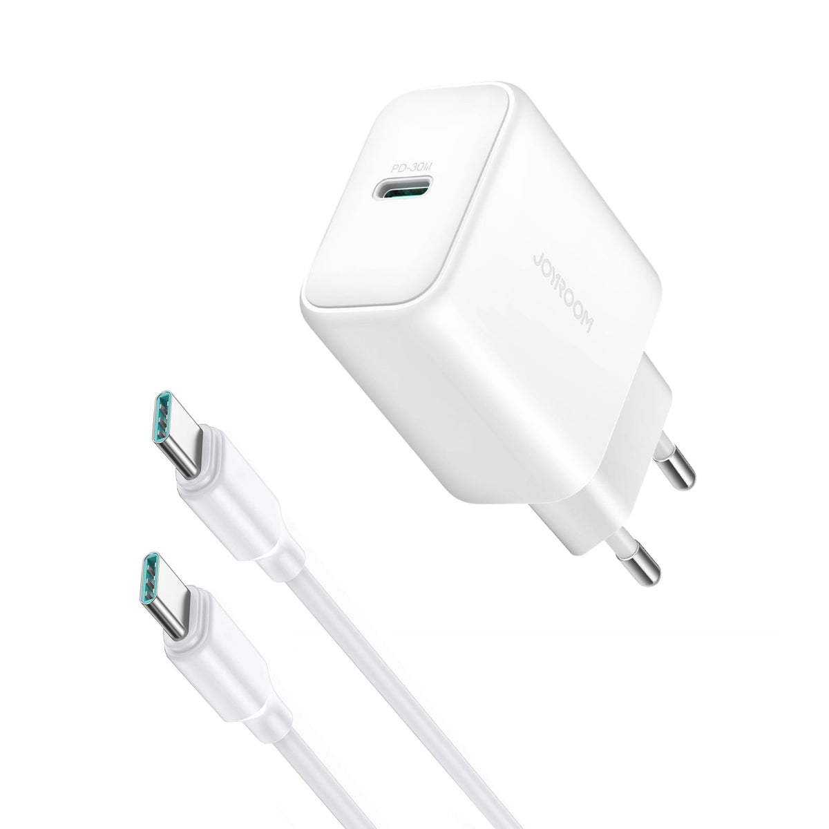 Joyroom JR-TCF24 Cargador Pared 30W USB-C Vista Frontal - Krishna Iquique ZOFRI