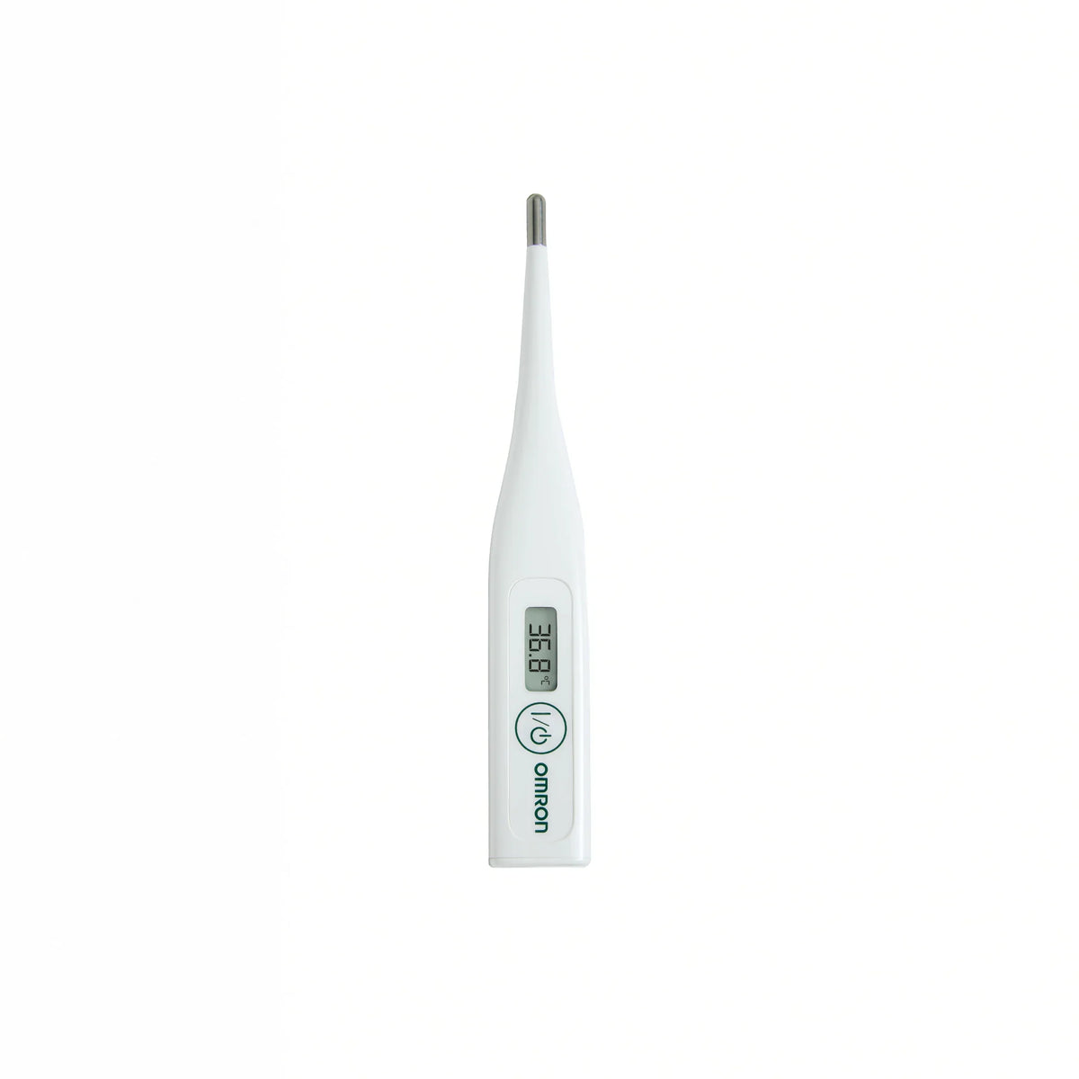 Omron MC-343F-INT - Termómetro Digital de Punta Flexible Vista Frontal - Krishna Iquique ZOFRI