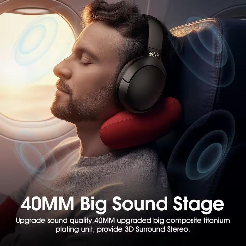 QCY H2 Pro Audífonos Inalámbricos Bluetooth 5.3 Over-Ear 60H Driver 40mm Foto 16 - Krishna Iquique ZOFRI