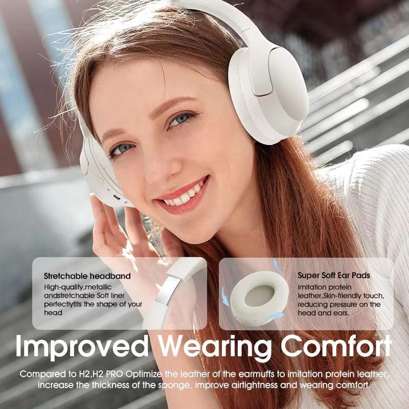 QCY H2 Pro Audífonos Inalámbricos Bluetooth 5.3 Over-Ear 60H Driver 40mm Foto 9 - Krishna Iquique
