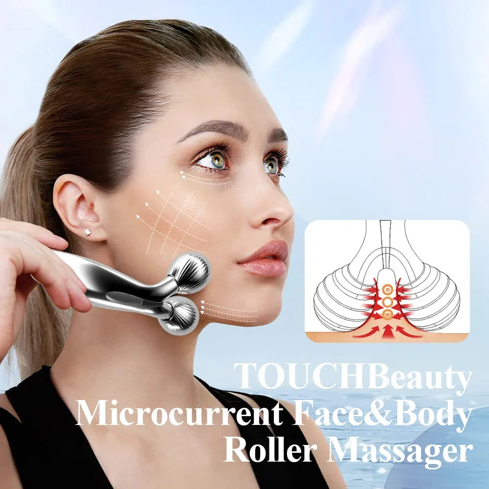 Rodillo Facial Microcorriente TOUCHBeauty TB-2092 En Uso - Krishna Iquique ZOFRI