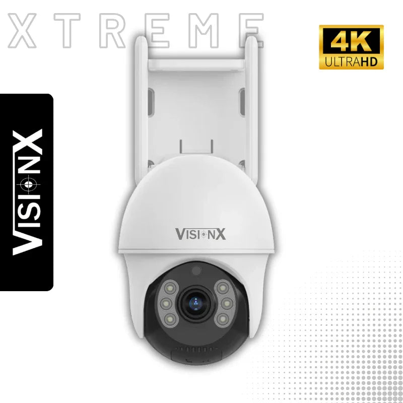 VisionX VX24 Xtreme Camara PTZ 8MP 4K HDR WiFi Exterior IP66 - Krishna Iquique ZOFRI