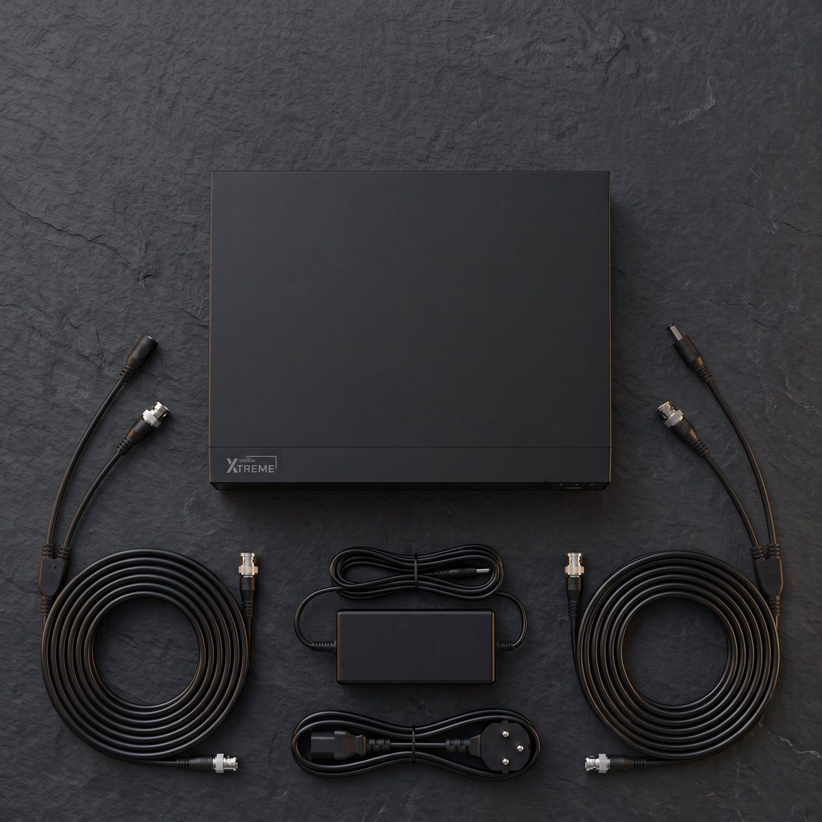 VisionX XTREME FCA cables BNC DC reforzados y fuente de poder certificada