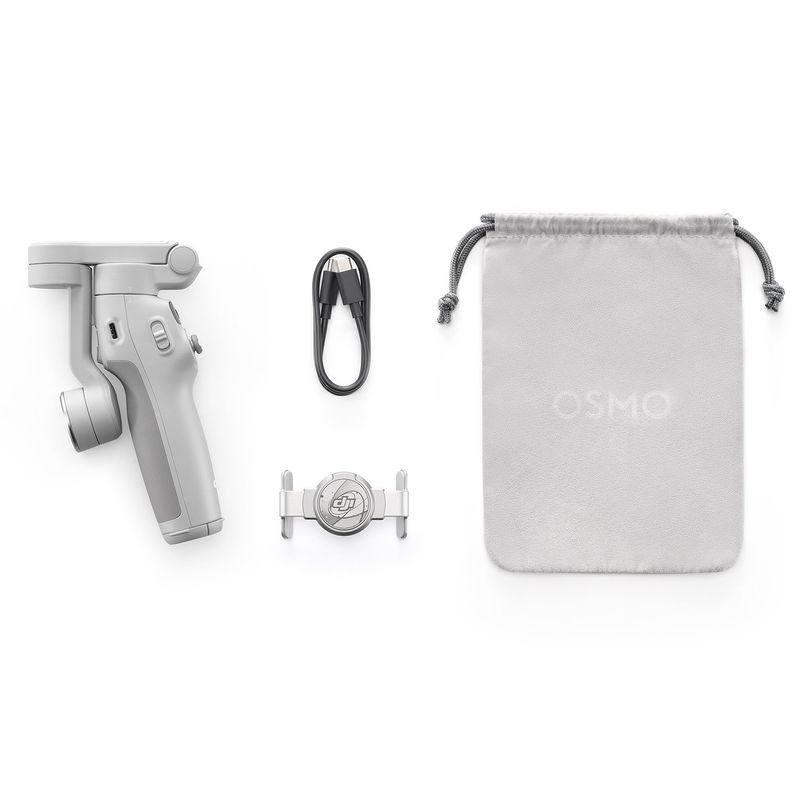 DJI Osmo Mobile 7 Combo: Estabilizador Plegable 3 Ejes para Smartphone Android iOS