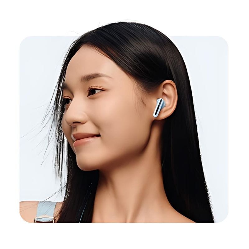 Xiaomi Redmi Buds 6 Active - Auriculares Inalámbricos Bluetooth Blanco Vista Trasera - Mall ZOFRI Iquique
