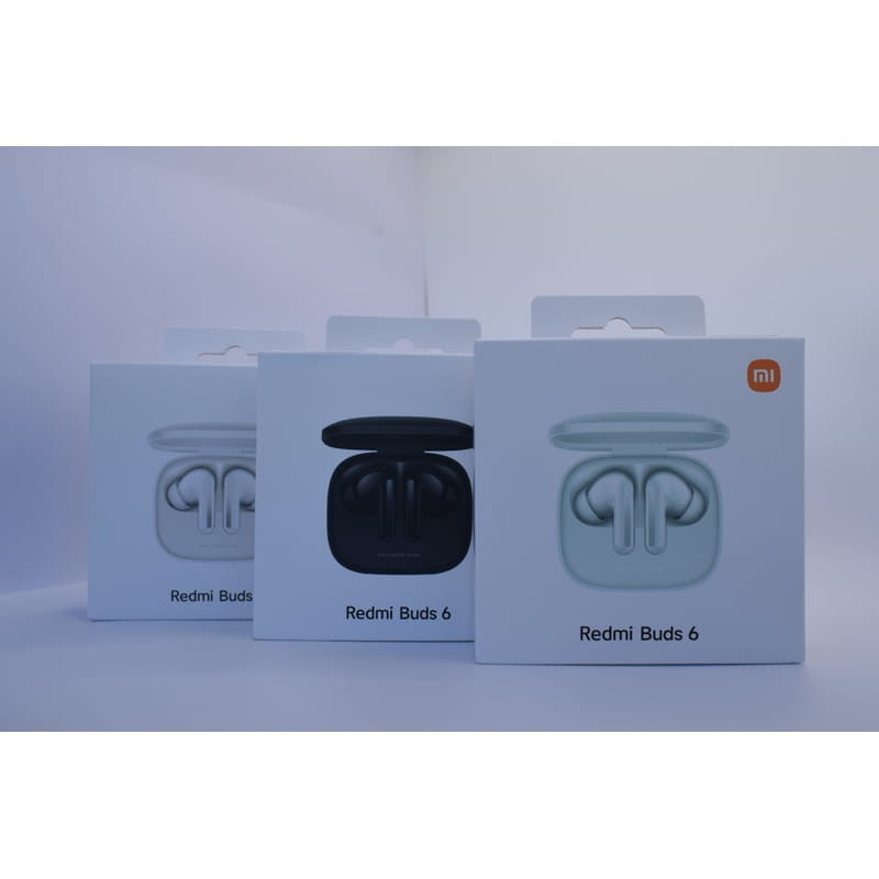 Xiaomi Redmi Buds 6 - Auriculares Inalámbricos ANC Blanco Vista Trasera - Mall ZOFRI Iquique